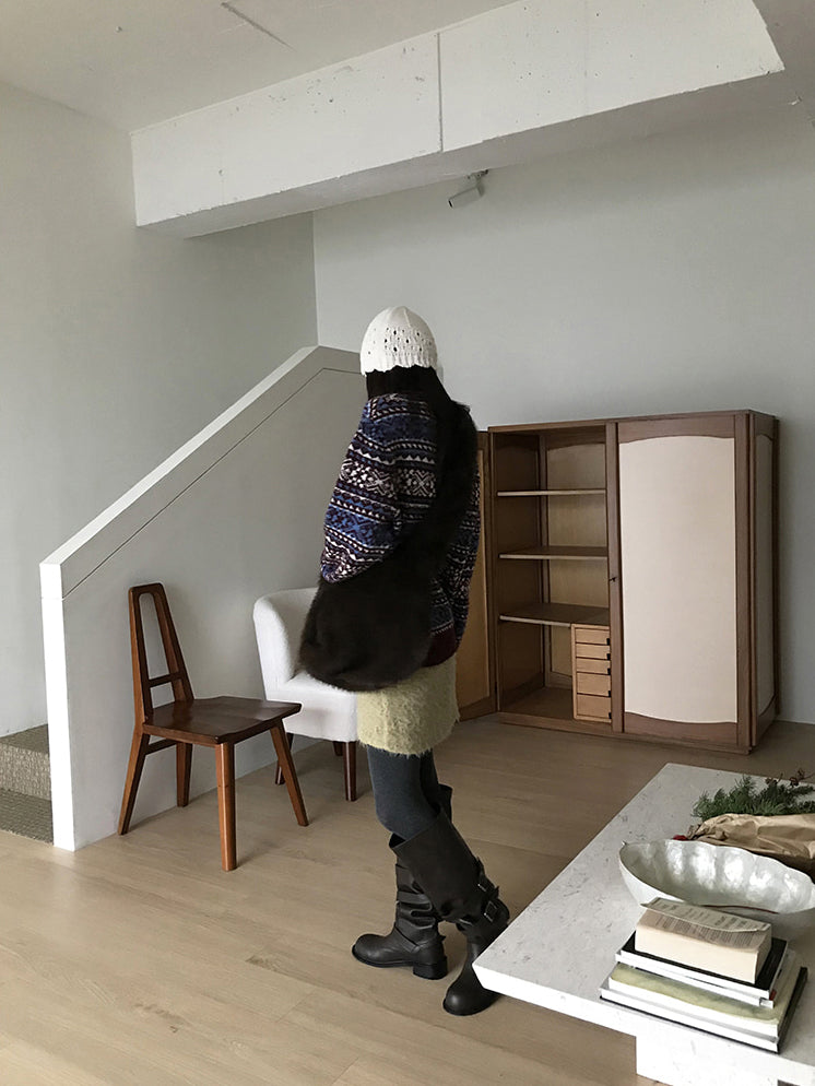 側扣細節率性長靴