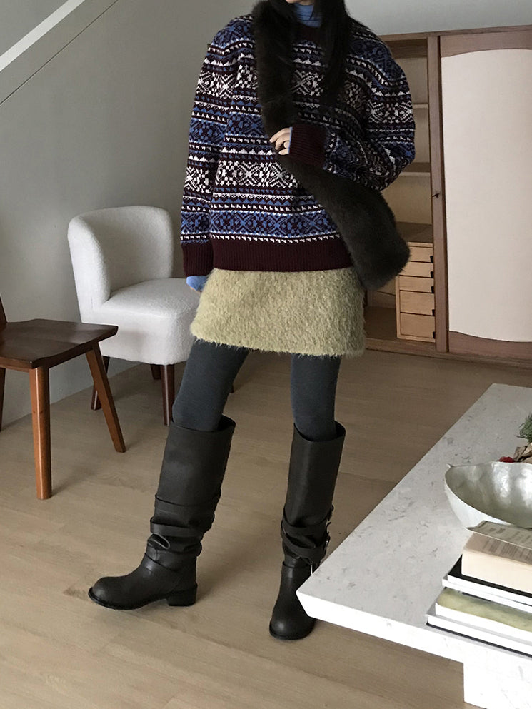 側扣細節率性長靴