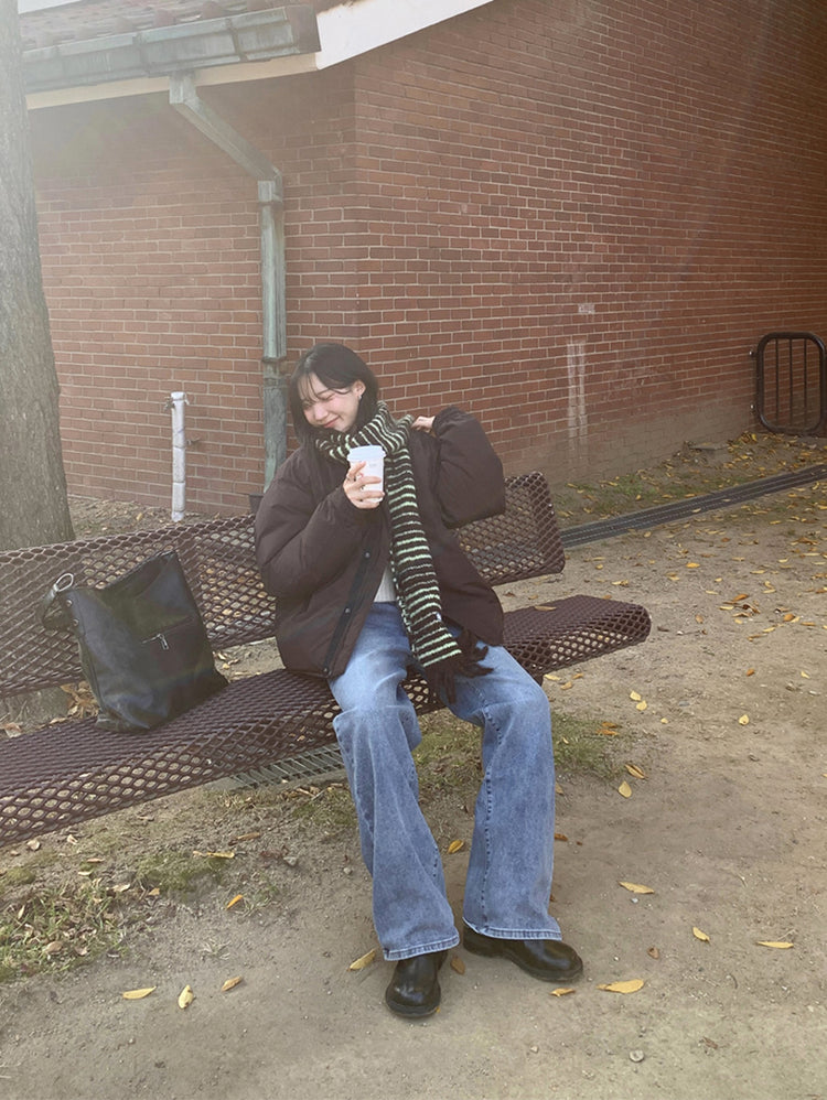 多色經典直腿牛仔褲