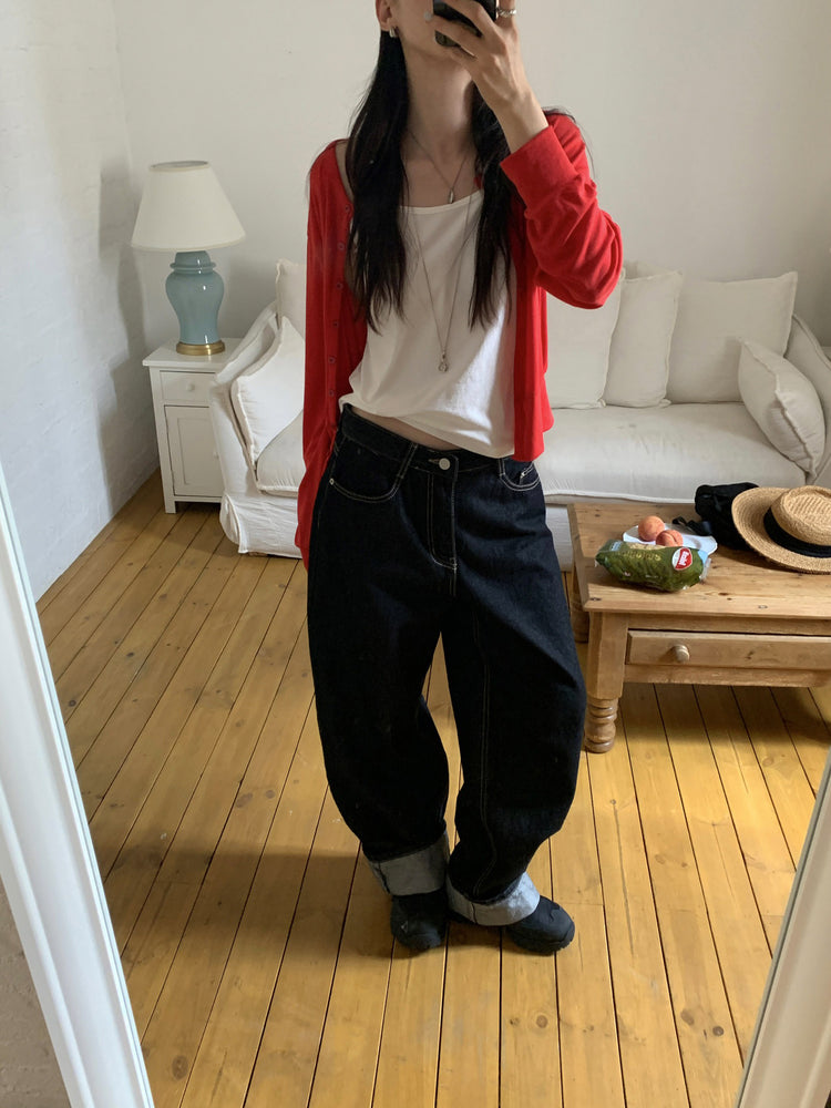 美色排鈕束袖細節外套