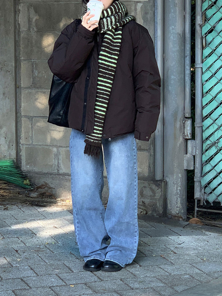 多色經典直腿牛仔褲