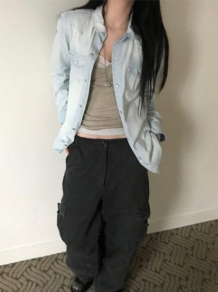 V領隨性修身上衣