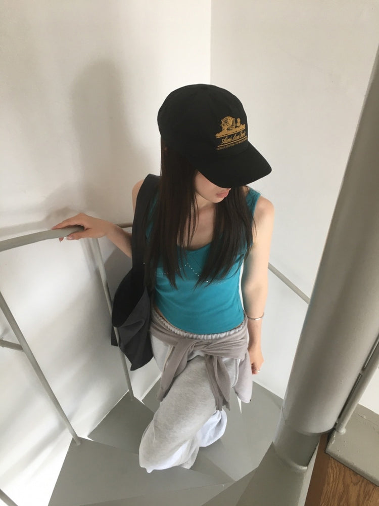 透膚圓領排鈕針織外套