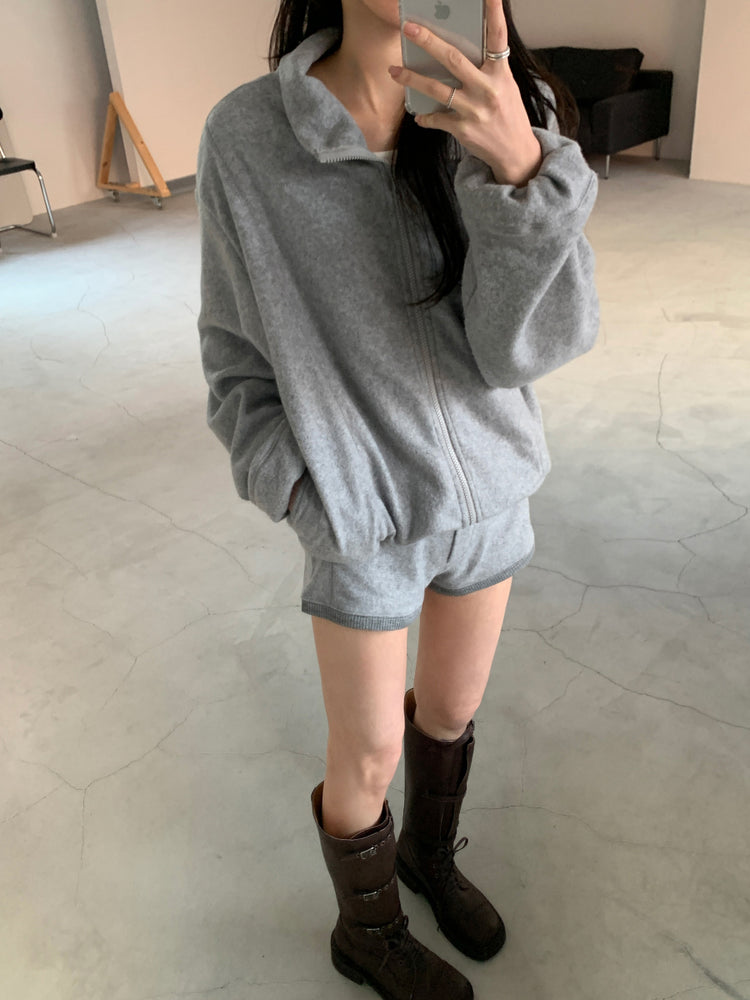 率性側扣綁帶長靴