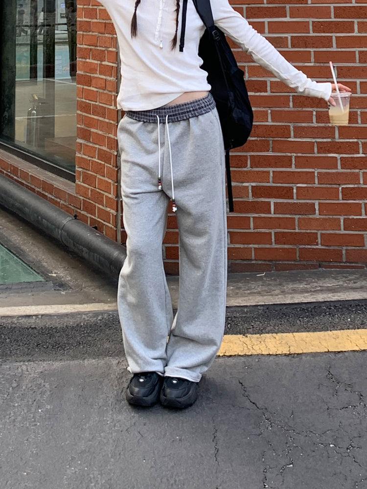 美色V領扣鈕修身上衣