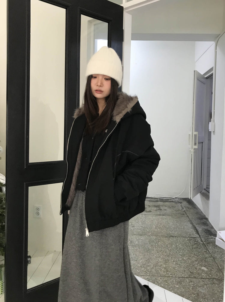 捲邊細節壓線及踝裙