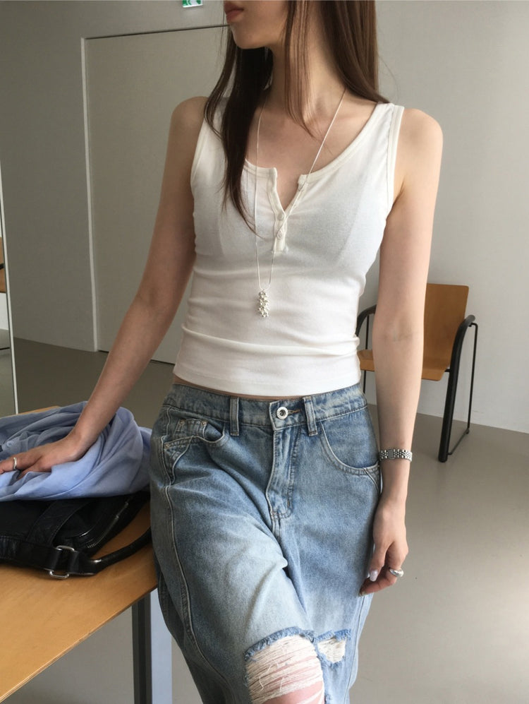 美色透膚背細節寬鬆襯衫