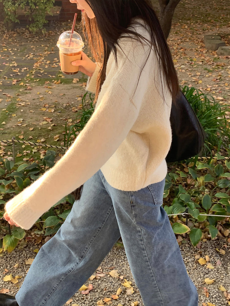 多色經典直腿牛仔褲