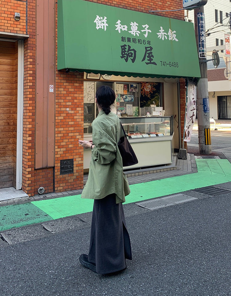 細腰頭皮帶扣壓線及踝棉裙