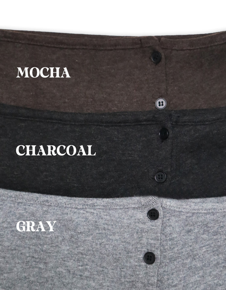 微喇叭顯瘦兩件式裙褲