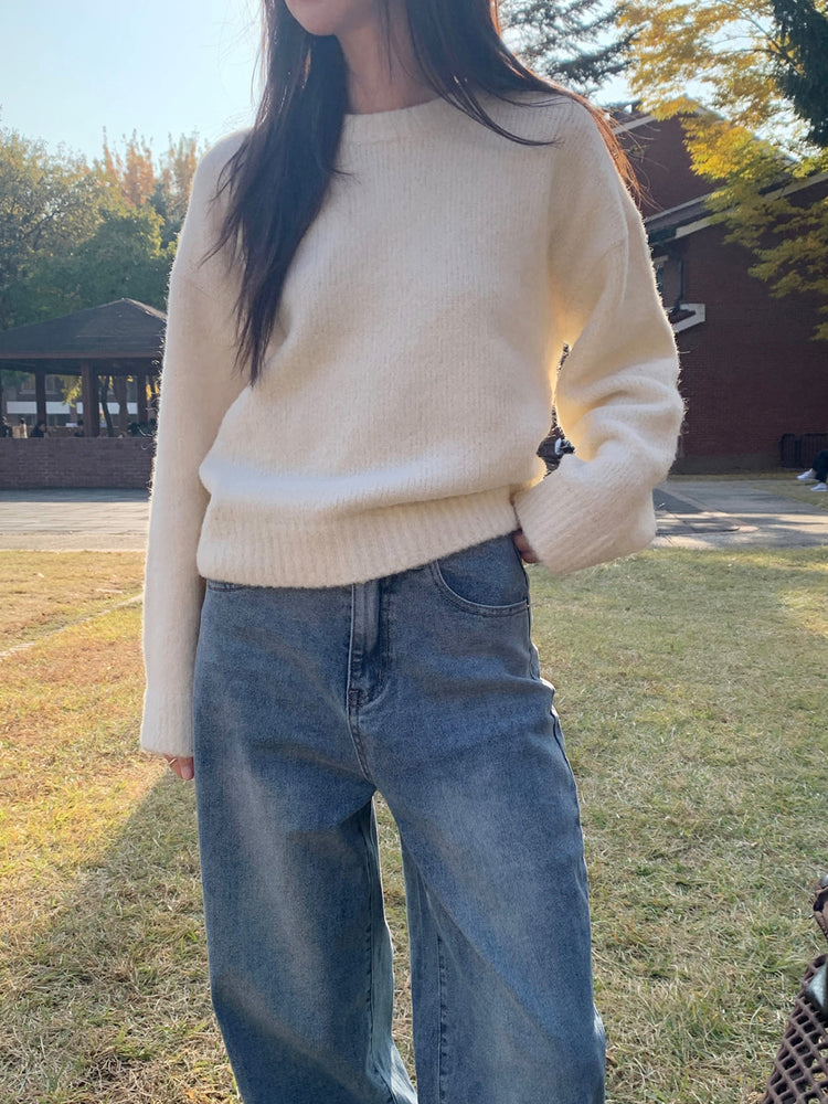 多色經典直腿牛仔褲