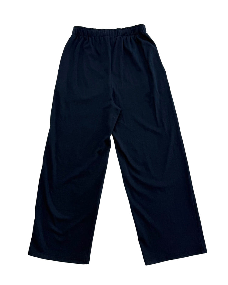 格紋反著腰頭細節棉褲