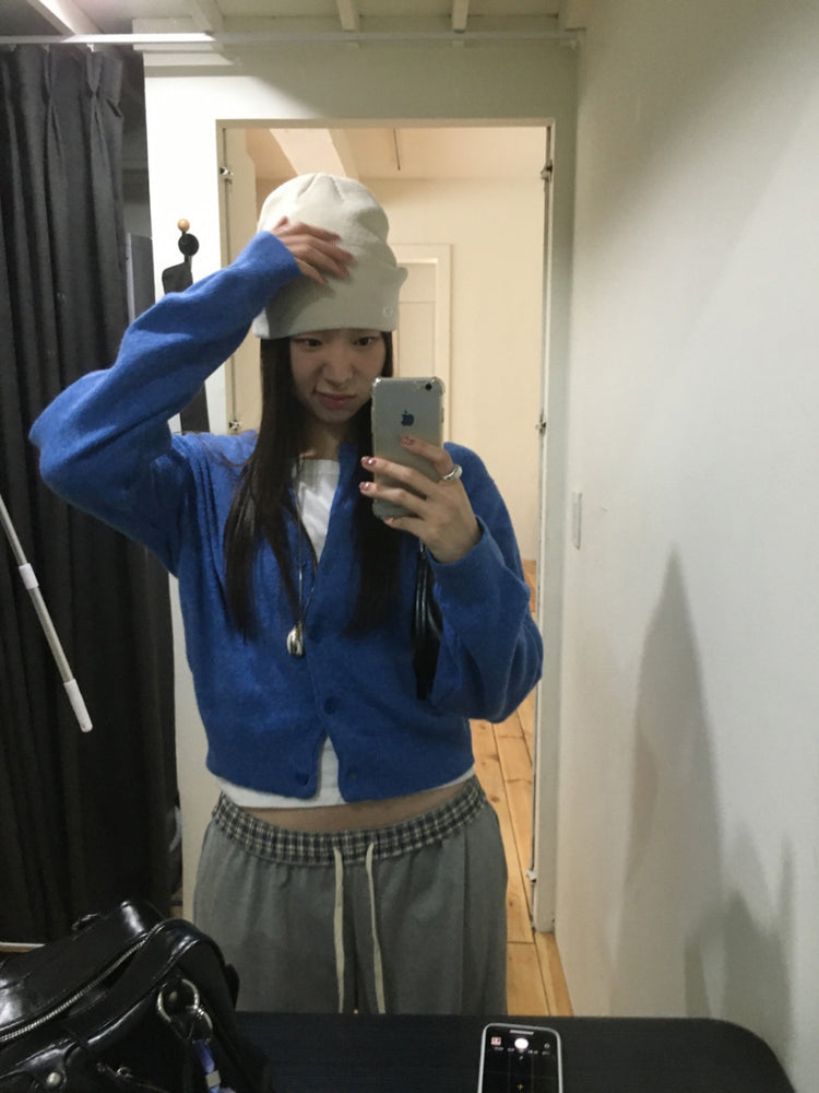 美色排鈕經典針織外套