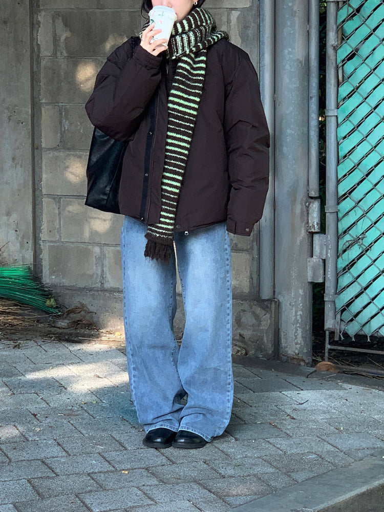 多色經典直腿牛仔褲