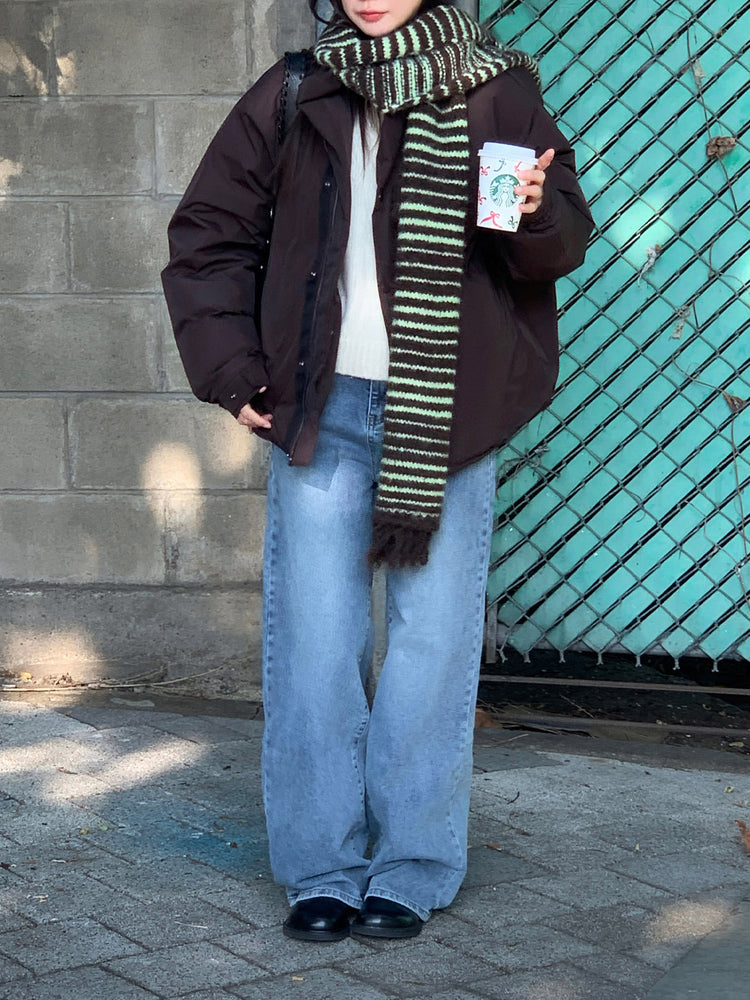 多色經典直腿牛仔褲