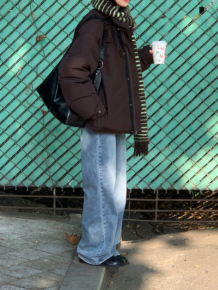 多色經典直腿牛仔褲