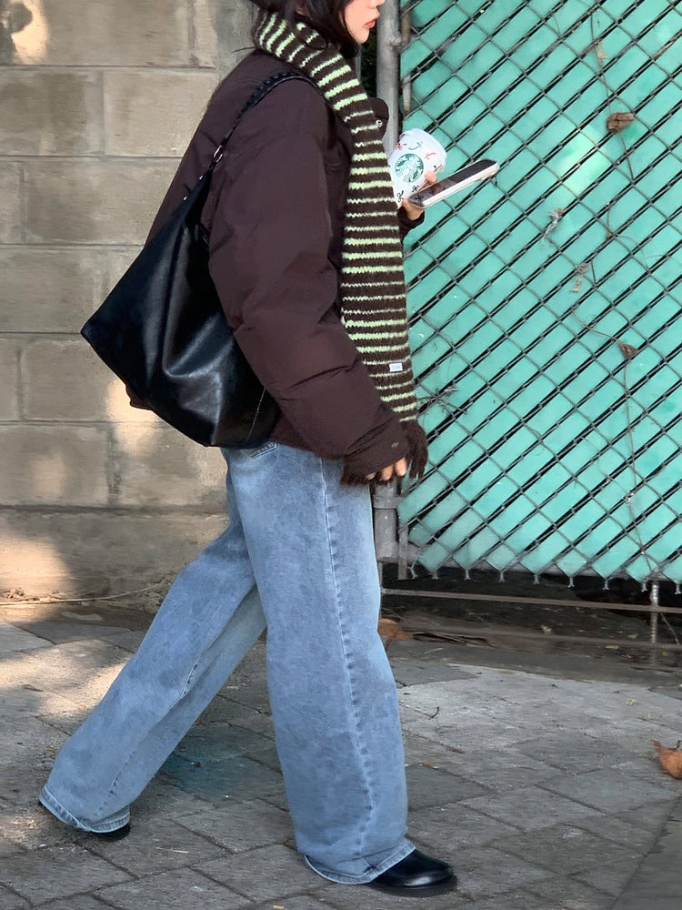 多色經典直腿牛仔褲