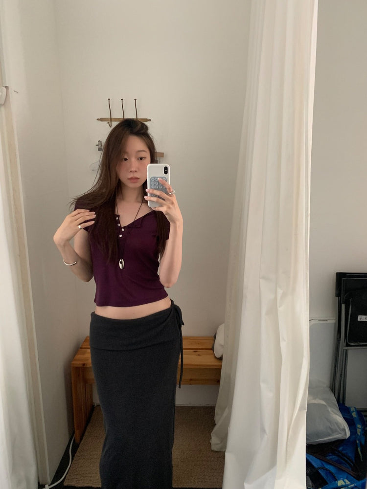 反折綁帶細節及踝裙