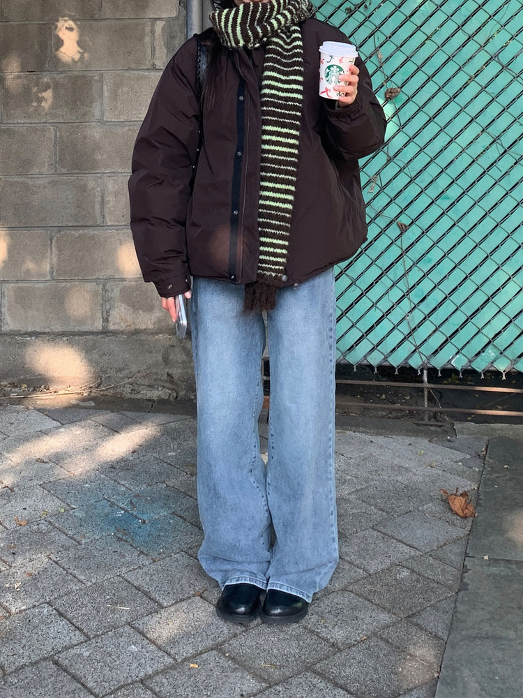 多色經典直腿牛仔褲