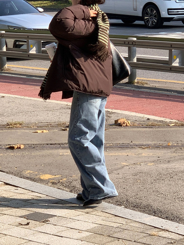 多色經典直腿牛仔褲