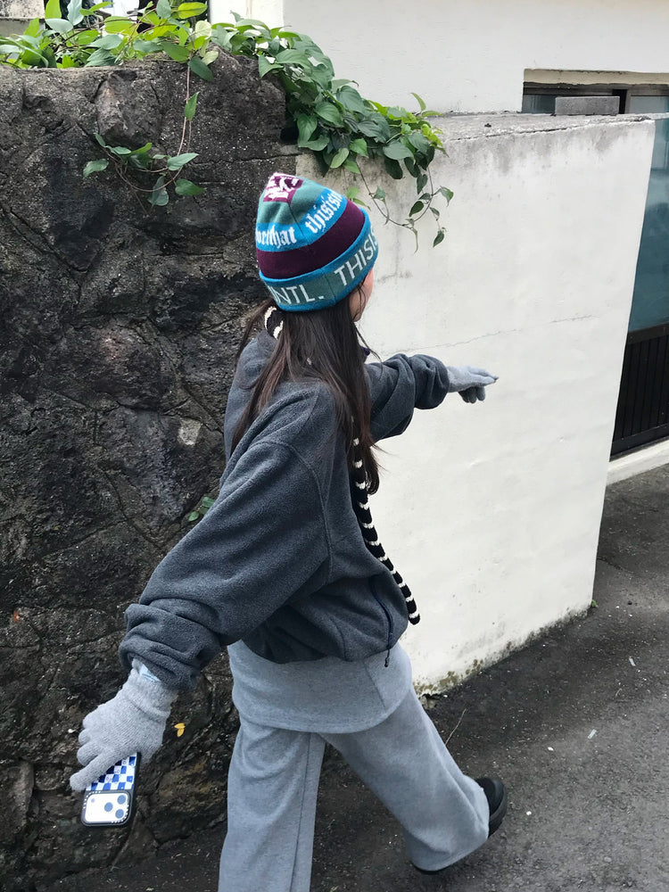 微喇叭顯瘦兩件式裙褲