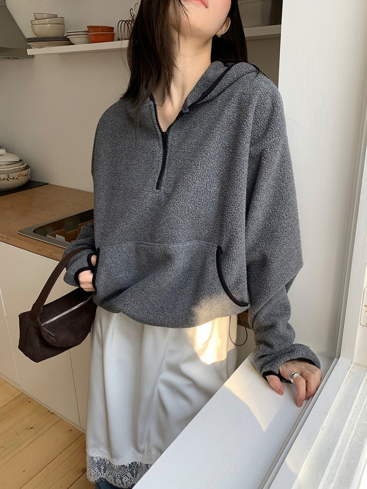 蕾絲邊光澤感不規則下擺裙