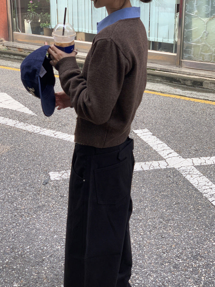 美式合身修腰襯衫