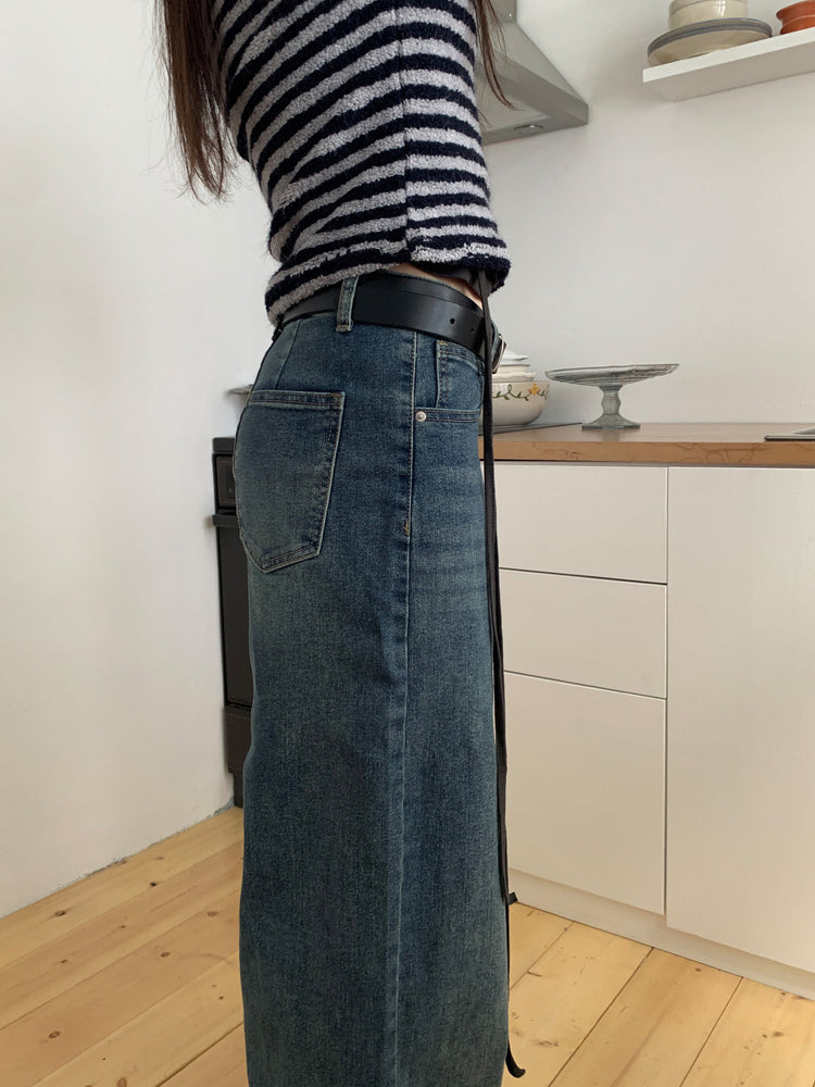 多色經典直腿牛仔褲