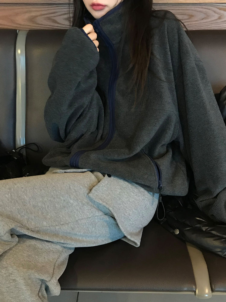 微喇叭顯瘦兩件式裙褲