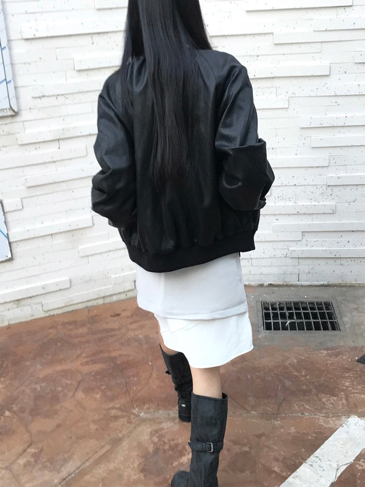 雙層不規則層次感短裙
