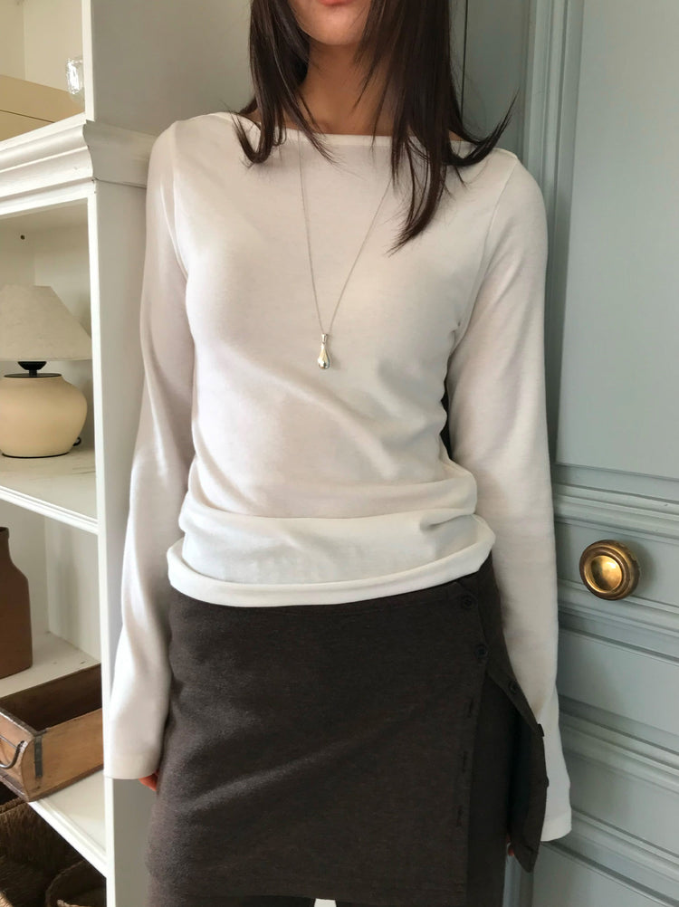 微喇叭顯瘦兩件式裙褲