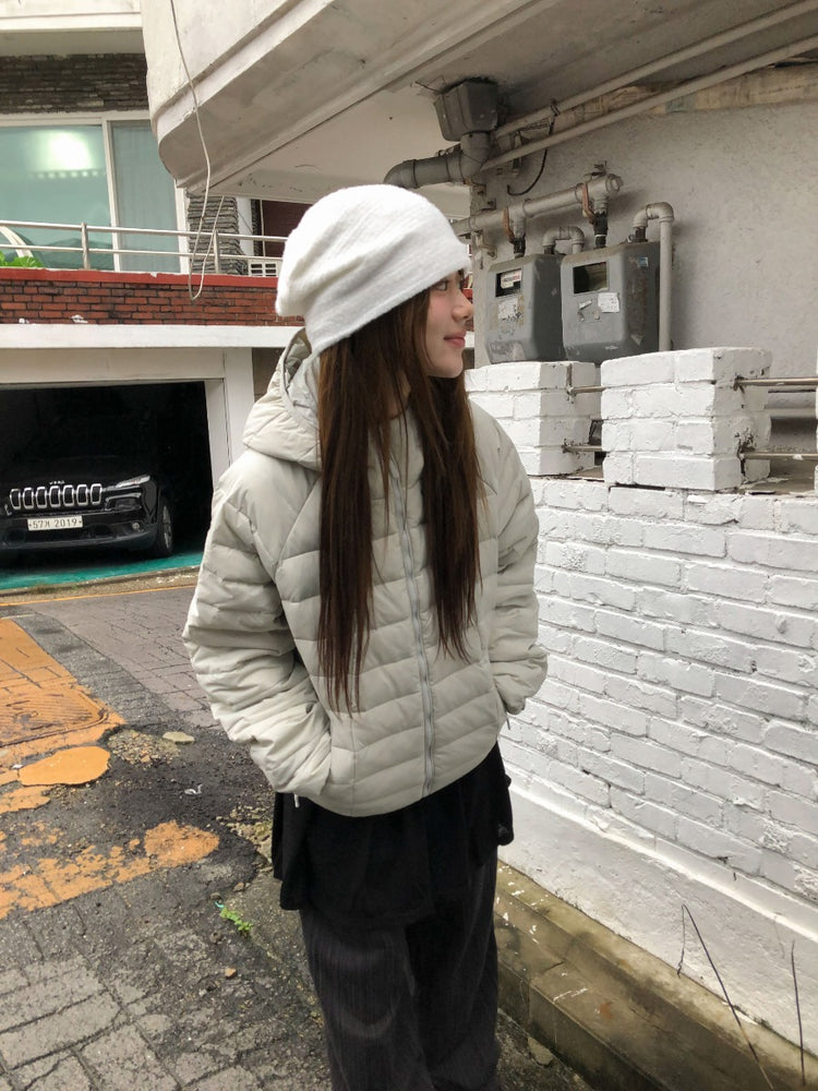 毛絨質感堆堆帽