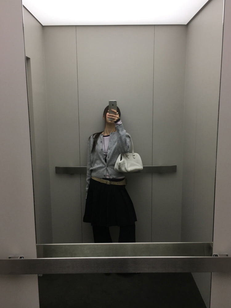 美色排鈕經典針織外套