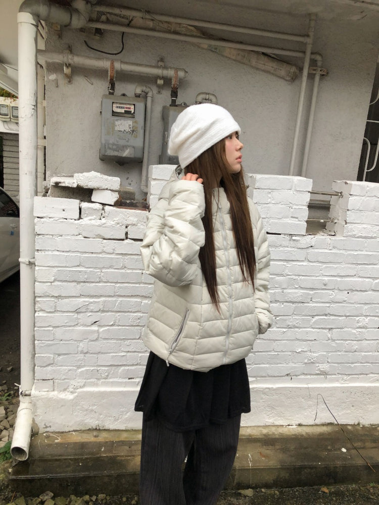 毛絨質感堆堆帽