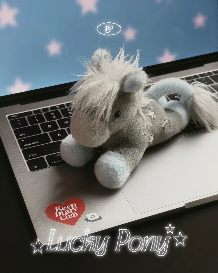 Bypurple Lucky Pony Keyring