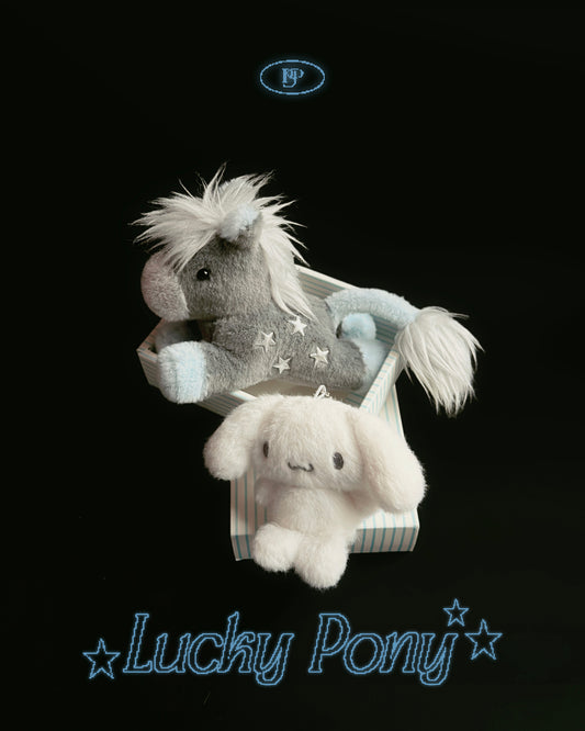 Bypurple Lucky Pony Keyring