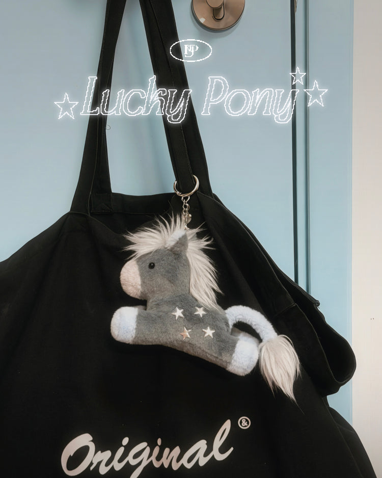 Bypurple Lucky Pony Keyring