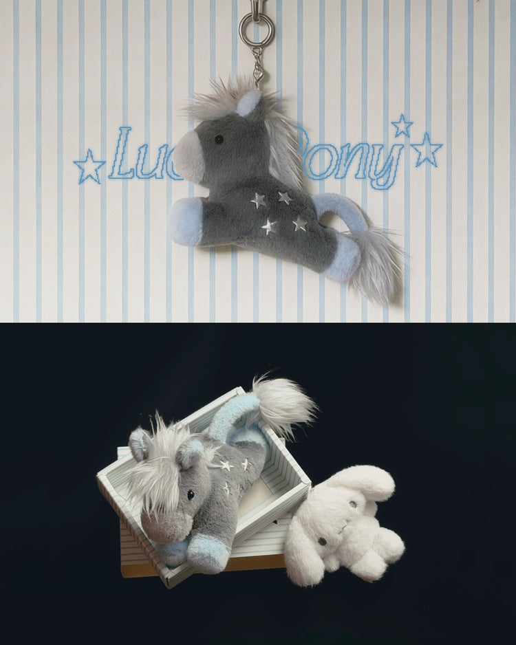 Bypurple Lucky Pony Keyring