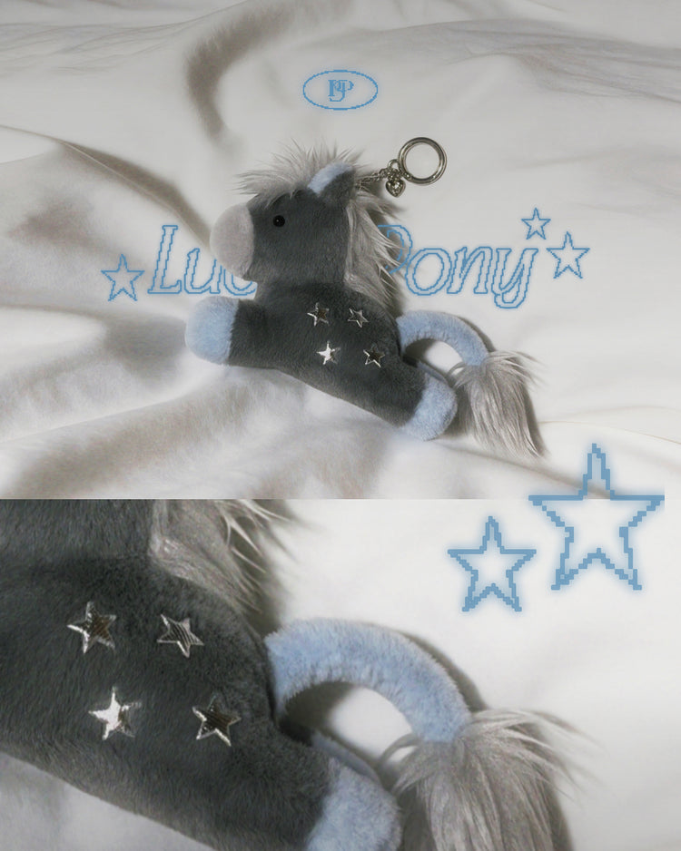 Bypurple Lucky Pony Keyring