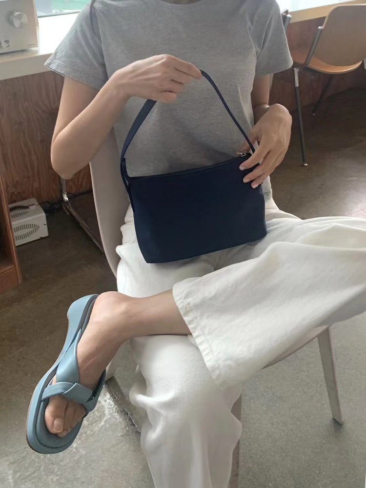 (現)Nylon hobo bag