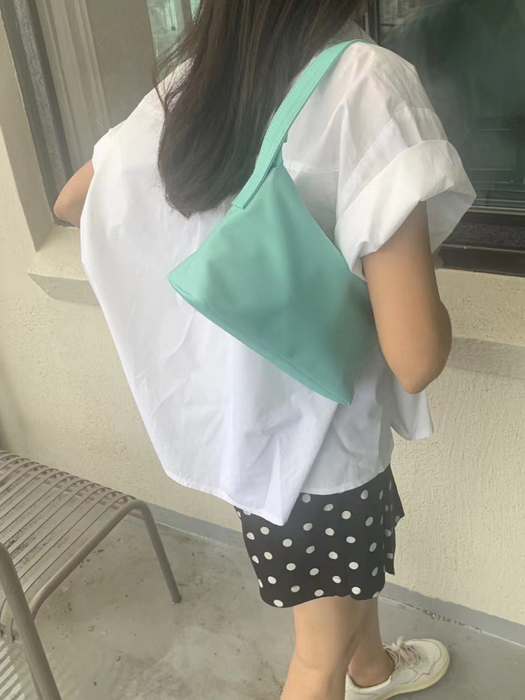 (現)Nylon hobo bag