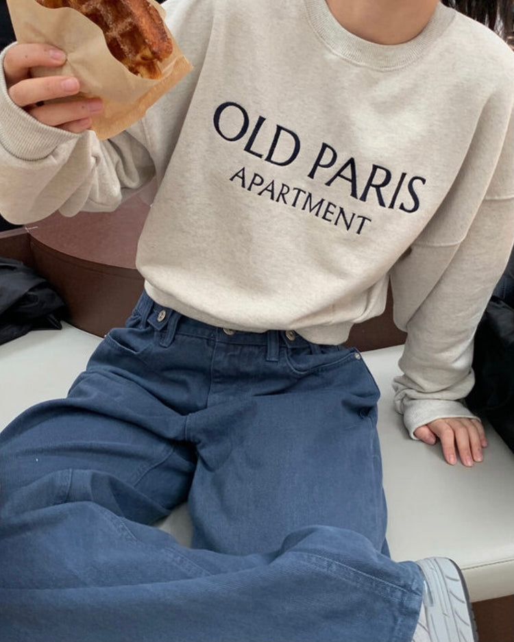 Old Paris 修身衛衣